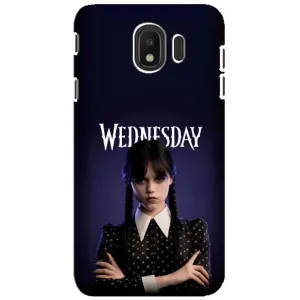 Силиконовый чехол с картинкой для Samsung Galaxy J4 2018, SM-J400F (Wednesday)