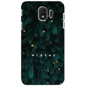 Новогодние, Праздничные Чехлы для Samsung Galaxy J4 2018, SM-J400F - 2024 год (Winter)