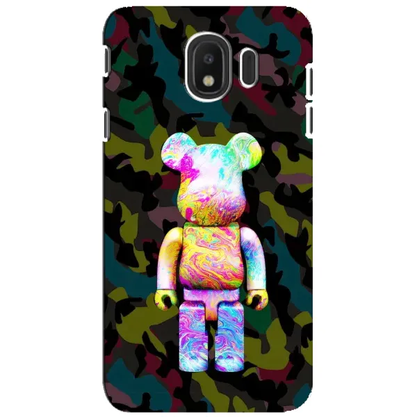 Чехол с принтом «Яркий Bearbrick» для Samsung Galaxy J4 2018 (SM-J400F)