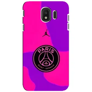 Чехлы PSG для Samsung Galaxy J4 2018, SM-J400F (AlphaPrint) (яркий ПСЖ)
