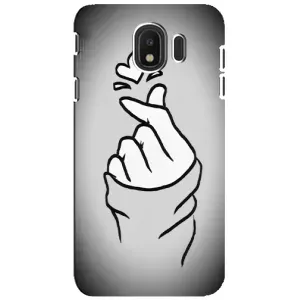 Чехол с принтом «Значок Love» для Samsung Galaxy J4 2018 (SM-J400F)