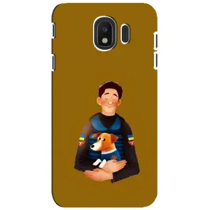 Чехлы с картинкой собаки Патрон для Samsung Galaxy J4 2018, SM-J400F (AlphaPrint) (ЗСУ Патрон)
