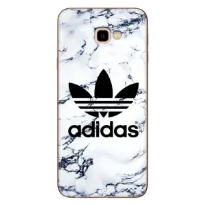 Чехлы Адидас для Samsung Galaxy J4+, J4 Plus, J415 (AlphaPrint) (Адидас на мраморе)