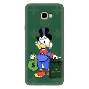 Чехли для Samsung Galaxy J4+, J4 Plus, J415 - Скрудж МакДак Louis Vuitton (PREMIUMPrint) (Богата Утка)