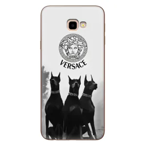 Чохли VERSACE для Самсунг J4+, J4 Плюс (PREMIUMPrint) (Доберман Версаче)