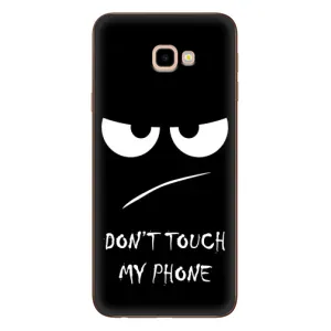 Чехол для Самсунг Ж4+, Ж4 Плюс - (AlphaPrint) с печатью (ТОП продаж) (Dont Touch)