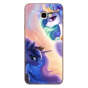 Чохол для Самсунг J4+, J4 Плюс - (Єдинорожки - Новинки) (AlphaPrint) (Єдинорожки)
