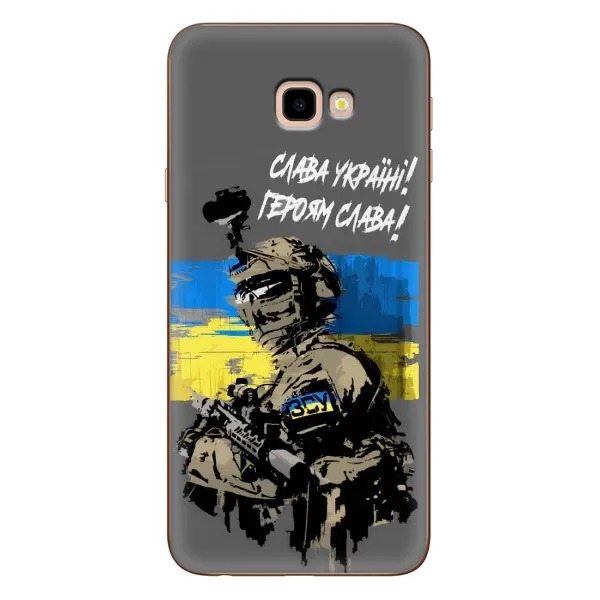 Чохол з принтом «Героям Слава» для Samsung Galaxy J4 Plus (J4+, J415) Чохол з принтом «Героям Слава» для Samsung Galaxy J4 Plus (J4+, J415)