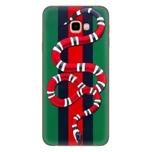 Чехлы ГУЧЧИ для Самсунг Ж4+, Ж4 Плюс (AlphaPrint) (Gucci змия)