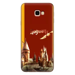 Чехлы с Гарри Поттером для Samsung Galaxy J4+, J4 Plus, J415 (AlphaPrint) (Hogwarts)
