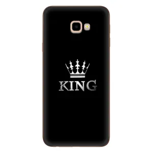 Чехол с Короной Самсунг Ж4+, Ж4 Плюс - (AlphaPrint) (KING)