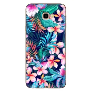 Чохол для Самсунг J4+, J4 Плюс - з принтом (Дизайнерські) (AlphaPrint) (Мальовничі квіти)