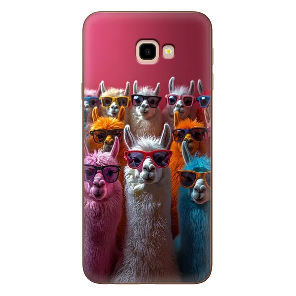 Чохол з принтом «Лами в окулярах» для Samsung Galaxy J4 Plus (J4+, J415) Чохол з принтом «Лами в окулярах» для Samsung Galaxy J4 Plus (J4+, J415)
