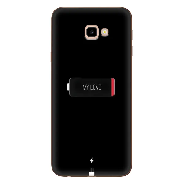 Чохол з принтом «Love battery» для Samsung Galaxy J4 Plus (J4+, J415)