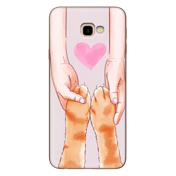 Чохол з принтом «Любовь до котиків» для Samsung Galaxy J4 Plus (J4+, J415)