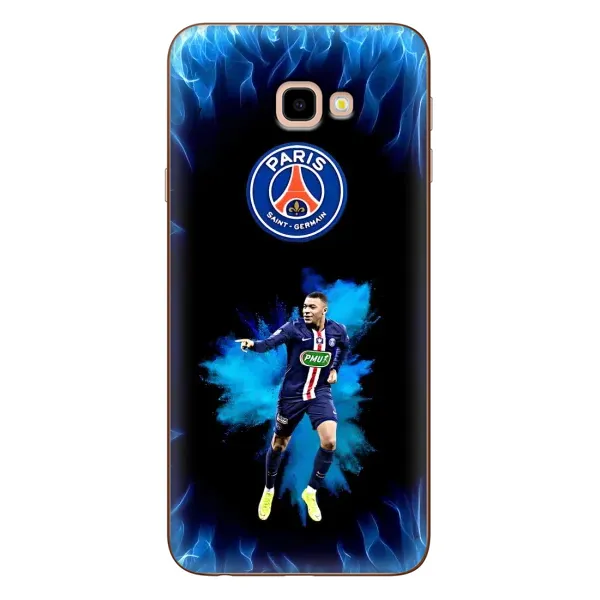 Чохол з принтом «Мбаппе у вогні» для Samsung Galaxy J4 Plus (J4+, J415)