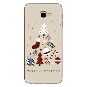Різдвяні Чохли для Samsung Galaxy J4+, J4 Plus, J415 (VPrint) (Merry Christmas)
