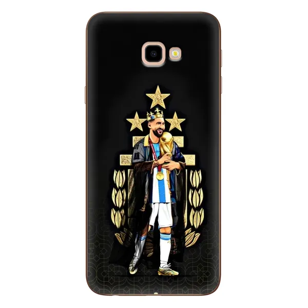 Чохол з принтом «Мессі Король» для Samsung Galaxy J4 Plus (J4+, J415)