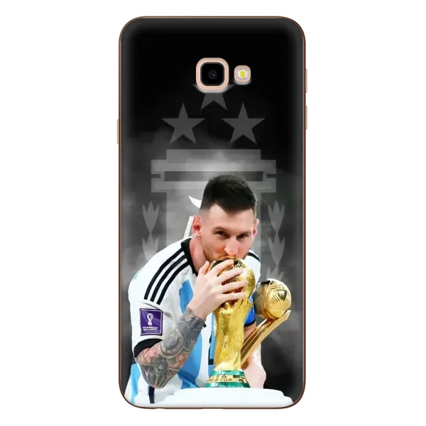 Чохол з принтом «Мессі Чемпіон» для Samsung Galaxy J4 Plus (J4+, J415)