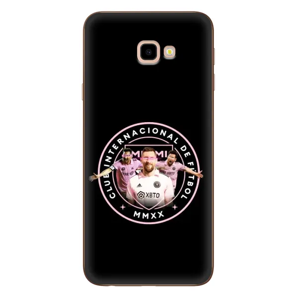 Чохол з принтом «Мессі в лого» для Samsung Galaxy J4 Plus (J4+, J415)