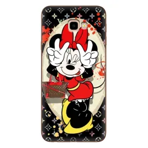 Чохол Disney Mouse Samsung Galaxy J4+, J4 Plus, J415 (PREMIUMPrint) (Мінні peace)