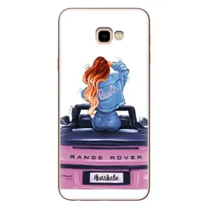 Чохол з друком для Samsung Galaxy J4+, J4 Plus, J415 - (Мода) (AlphaPrint) (На машині)