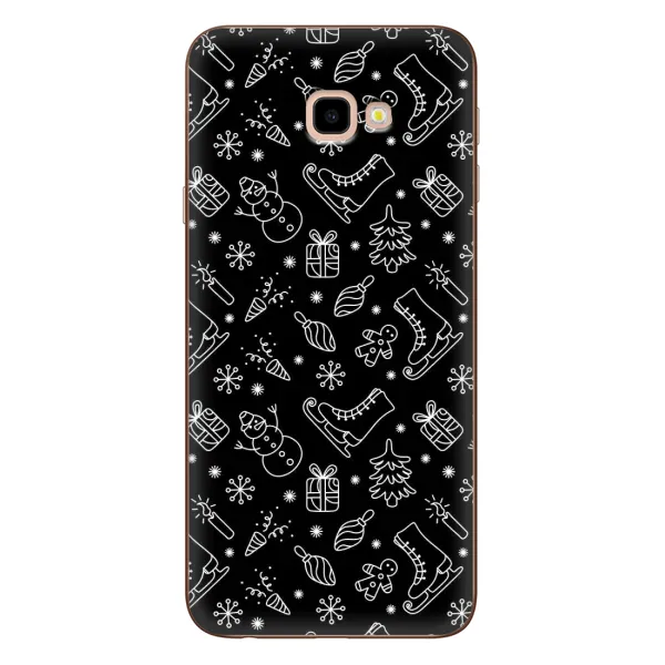 Чохол з принтом «Новорічний фон» для Samsung Galaxy J4 Plus (J4+, J415) Чохол з принтом «Новорічний фон» для Samsung Galaxy J4 Plus (J4+, J415)