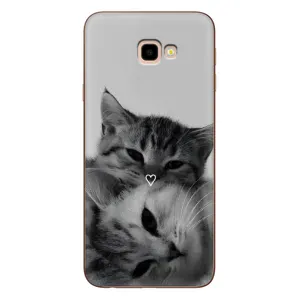 Чохол з принтом «Пара котів» для Samsung Galaxy J4 Plus (J4+, J415)