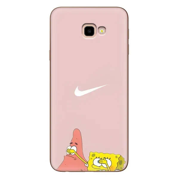 Чохол з принтом «Патрік і Губка» для Samsung Galaxy J4 Plus (J4+, J415)