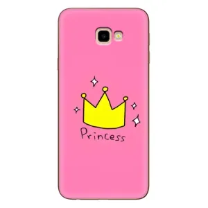 Чехол с картинкой (Стильные) для Самсунг Ж4+, Ж4 Плюс - (AlphaPrint) (Princess)