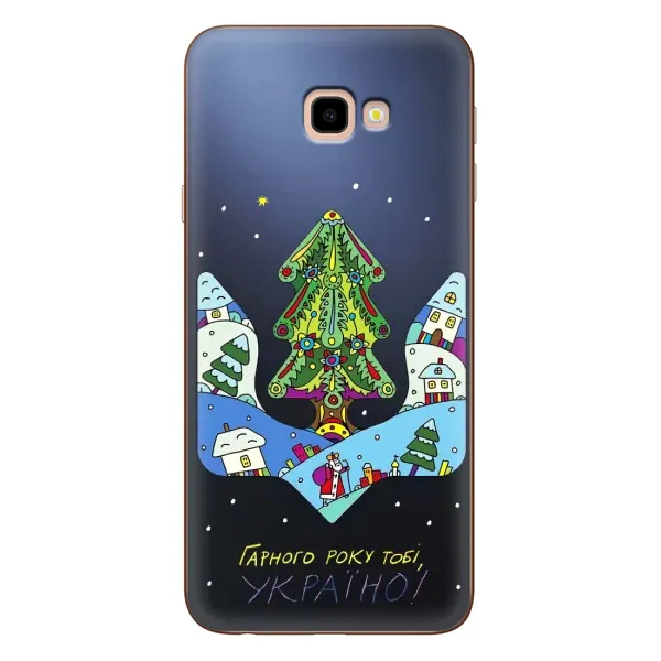 Чохол з принтом «Різдвяний герб» для Samsung Galaxy J4 Plus (J4+, J415) Чохол з принтом «Різдвяний герб» для Samsung Galaxy J4 Plus (J4+, J415)