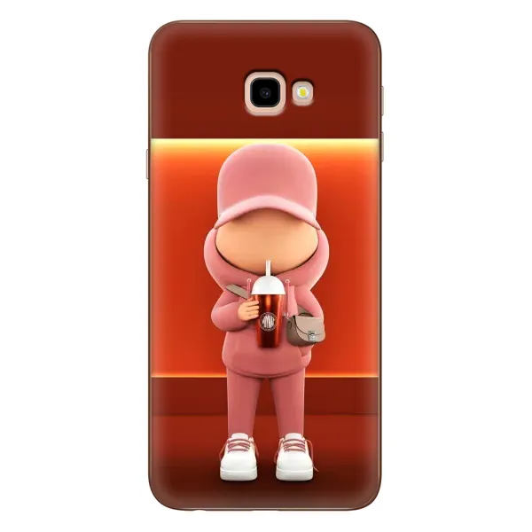 Чохол з принтом «З Кавою» для Samsung Galaxy J4 Plus (J4+, J415)