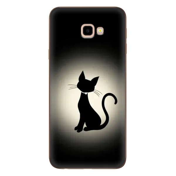 Чехол с принтом «Силуэт котика» для Samsung Galaxy J4 Plus (J4+, J415) Чехол с принтом «Силуэт котика» для Samsung Galaxy J4 Plus (J4+, J415)