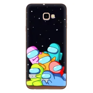 Чехол Амонг Ас для Samsung Galaxy J4+, J4 Plus, J415 (AlphaPrint) (Скины в космосе)