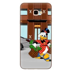 Чехли для Samsung Galaxy J4+, J4 Plus, J415 - Скрудж МакДак Louis Vuitton (PREMIUMPrint) (Скрудж ЛВ)