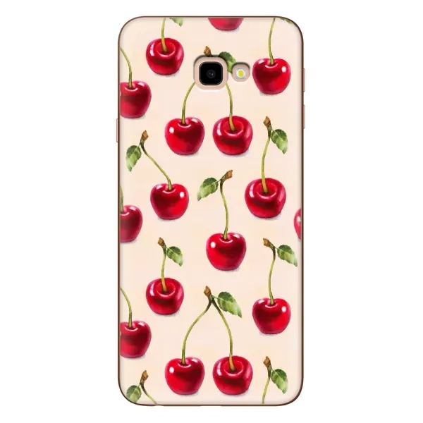 Чохол з принтом «Черешня» для Samsung Galaxy J4 Plus (J4+, J415)