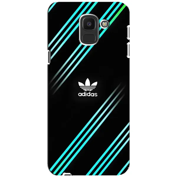 Чехол с принтом «Адидас с полосами» для Samsung Galaxy J6 2018 (J600F) Чехол с принтом «Адидас с полосами» для Samsung Galaxy J6 2018 (J600F)