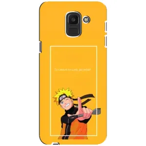Анимешный чехол для Samsung Galaxy J6 2018, J600F (Аниме Наруто)