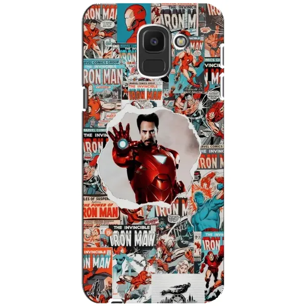Чохол з принтом «Айронмен» для Samsung Galaxy J6 2018 (J600F) Чохол з принтом «Айронмен» для Samsung Galaxy J6 2018 (J600F)