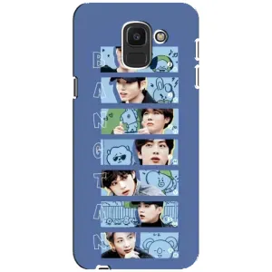 Чохли BTS для Samsung Galaxy J6 2018, J600F (AlphaPrint) (Bangtan)