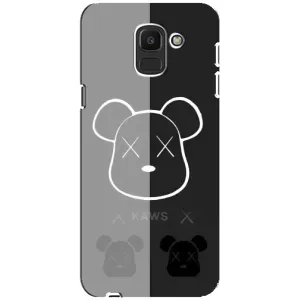Чехлы для Samsung Galaxy J6 2018, J600F - Bearbrick Louis Vuitton (PREMIUMPrint) (БеарБрик глаза)