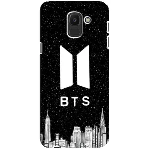 Чохли BTS для Samsung Galaxy J6 2018, J600F (AlphaPrint) (БТС Лого)