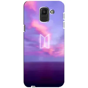 Чохли BTS для Samsung Galaxy J6 2018, J600F (AlphaPrint) (BTS логотип)