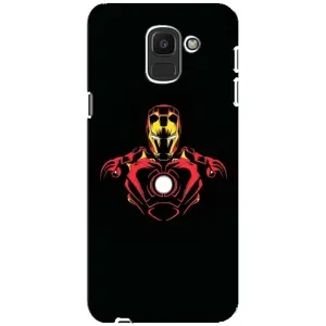 Чохли з героями Марвел Samsung Galaxy J6 2018, J600F (VPrint) (Залізна людина)