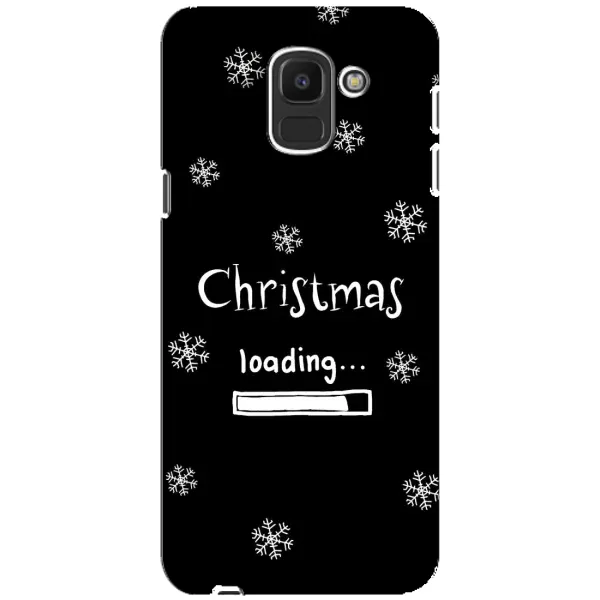 Чохол з принтом «Christmas loading» для Samsung Galaxy J6 2018 (J600F)