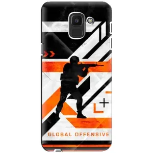 Чохли з тематикою Кіберспорт для Samsung Galaxy J6 2018, J600F (VPrint) (Cs:Go)