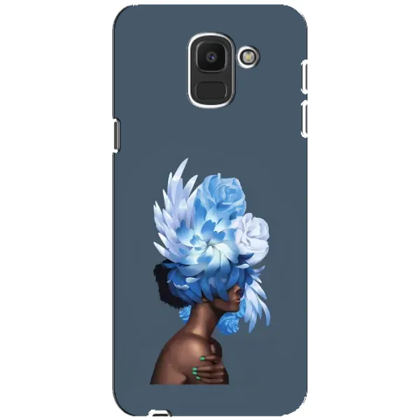 Чехол с принтом «Цветы на голове» для Samsung Galaxy J6 2018 (J600F) Чехол с принтом «Цветы на голове» для Samsung Galaxy J6 2018 (J600F)