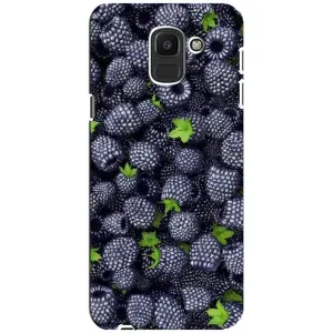 Чохли з фруктами для Samsung Galaxy J6 2018, J600F (VPrint) (Ожина)