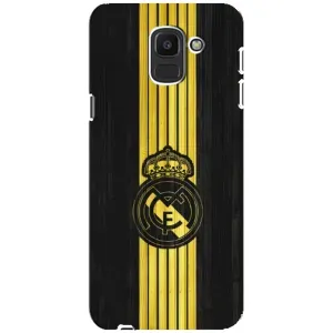 ФК Реал Мадрид чохли для Samsung Galaxy J6 2018, J600F (AlphaPrint) (фон Реал Мадрид)