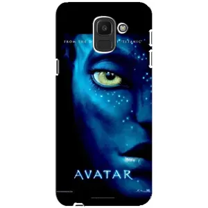 Чохли з фільму АВАТАР для Samsung Galaxy J6 2018, J600F (AlphaPrint) (око Аватара)